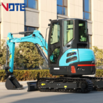 Free Shipping 3.5 Mini Excavator Crawler for Digger Fram Used Cheap Small Excavator