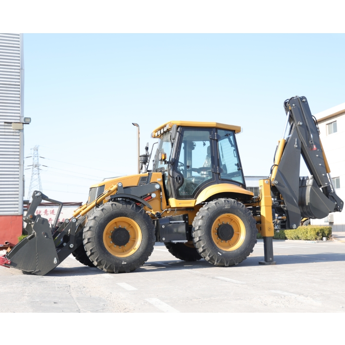 Free Shipping Backhoe Loader, Backhoe Tractor, Factory Wholesale Price, Cheap, Euro 5 CE