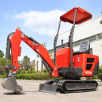 Free Shipping CE EPA Engine Mini Excavator Compact Mini Excavator Multifunctional Minibagger Mini Small Excavator 1ton