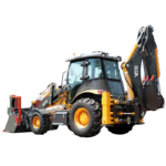 Free Shipping Cheap Backhoe Loader Mini Backhoe Excavator Loader 4X4 Compact Tractor with Loader and Backhoe Backhoe