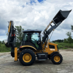 Free Shipping Chinese Mini Backhoe Excavator Loader 4X4 Compact Tractor with Loader and Backhoe Cheap Backhoe Loader