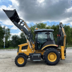 Free Shipping Chinese Mini Backhoe Excavator Loader 4X4 Compact Tractor with Loader and Backhoe Cheap Backhoe Loader