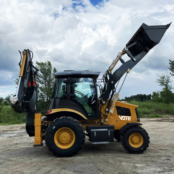 Free Shipping Chinese Mini Backhoe Loader Second Hand Backhoe Loader 4X4 Compact Tractor with Loader and Backhoe