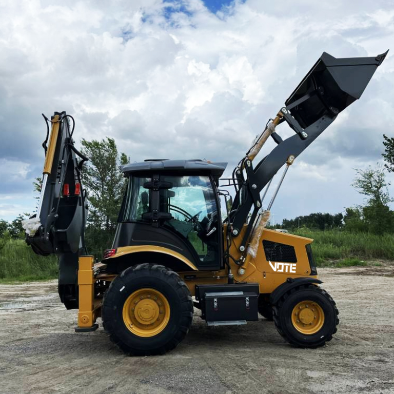 Free Shipping Chinese Mini Backhoe Loader Second Hand Backhoe Loader 4X4 Compact Tractor with Loader and Backhoe