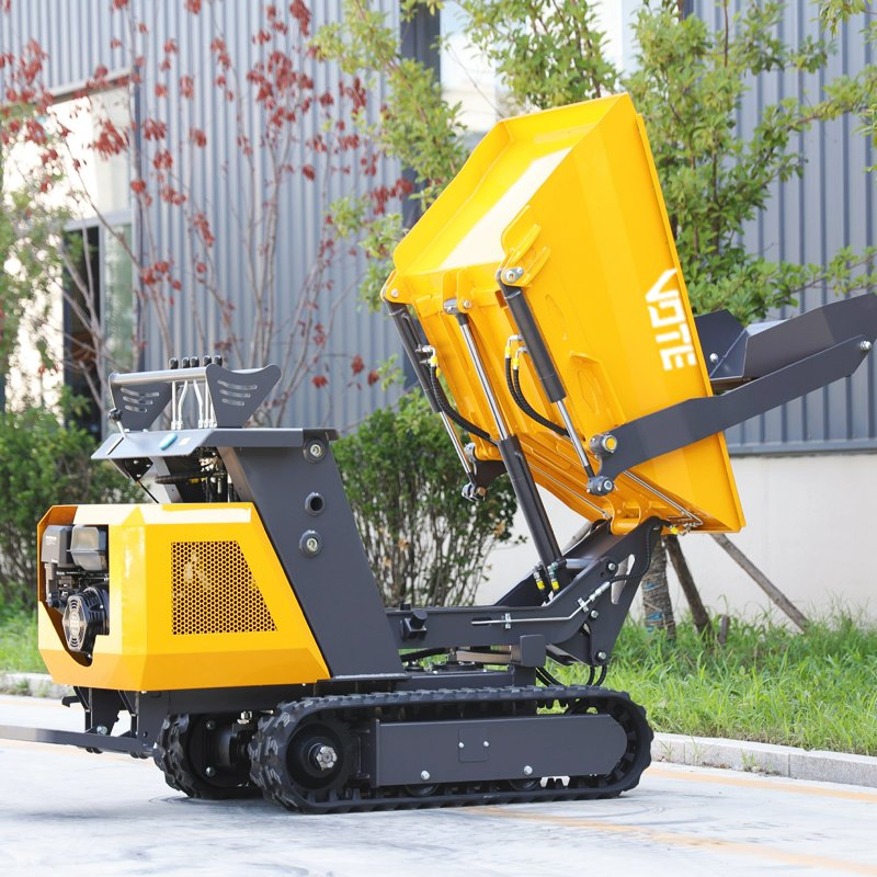 Free Shipping Crawler Mini Dumper 500kg Good Quality Farm Use Mini Dumper 4X4 for Construction Tracked Dumper