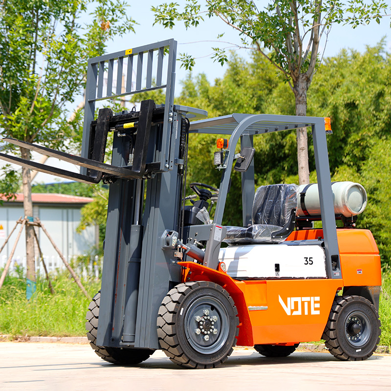 Free Shipping Diesel Forklift Lifting Truck 3 Ton 2 Tons CE EPA with Fork Positioner and Side Shifter Warehouse Forklift Farm