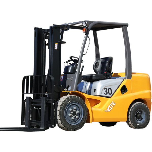 Free Shipping Diesel Forklift Lifting Truck 3 Ton 4 Tons CE EPA with Fork Positioner and Side Shifter Warehouse Forklift