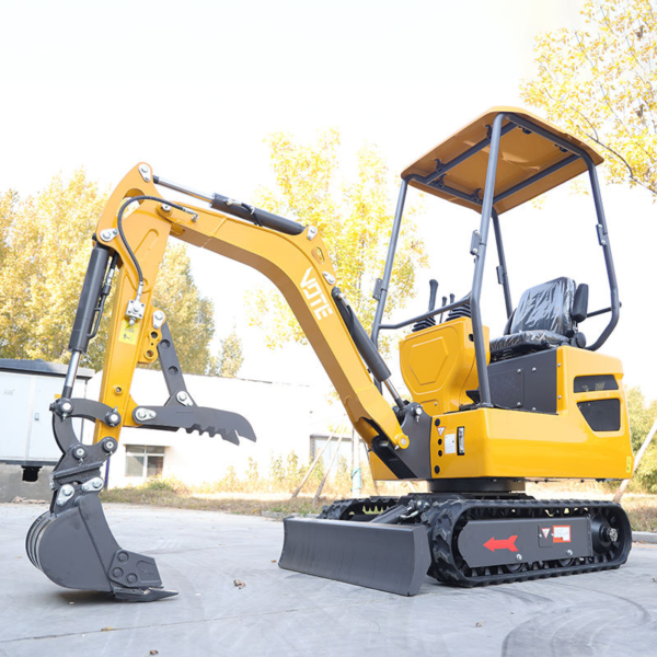 Free Shipping Engine Micro Excavator Machine 0.8 Ton Home Small Digger 1 Ton 2 Tons New Mini Excavators for Sale