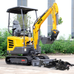 Free Shipping Engine Mini Excavator CE/EPA Garden Micro Digger Small Excavators 1 Ton 2 Ton Machine