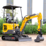 Free Shipping Engine Mini Excavator CE/EPA Garden Micro Digger Small Excavators 1 Ton 2 Ton Machine
