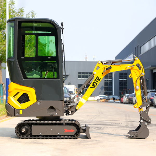 Free Shipping Engine Mini Excavator CE EPA Home Micro Digger Minibagger Excavators 1 Ton Mini Excavators