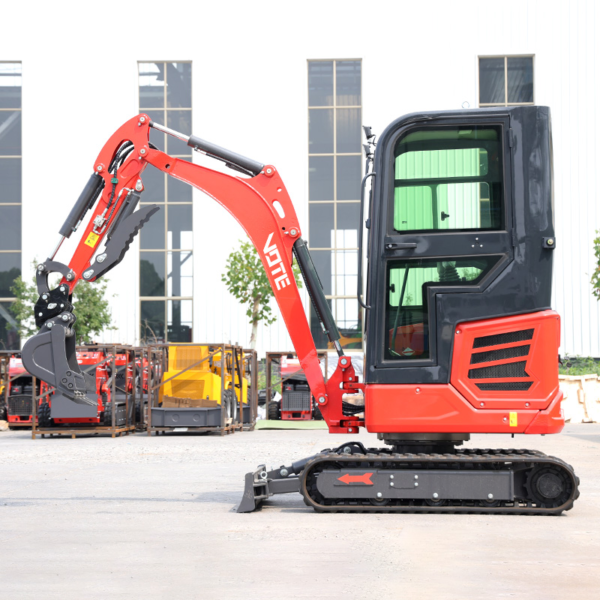 Free Shipping EPA CE Crawler Mini Excavador Small Digger Bagger 2.5ton 2ton Hydraulic Farm Small Excavator Digger