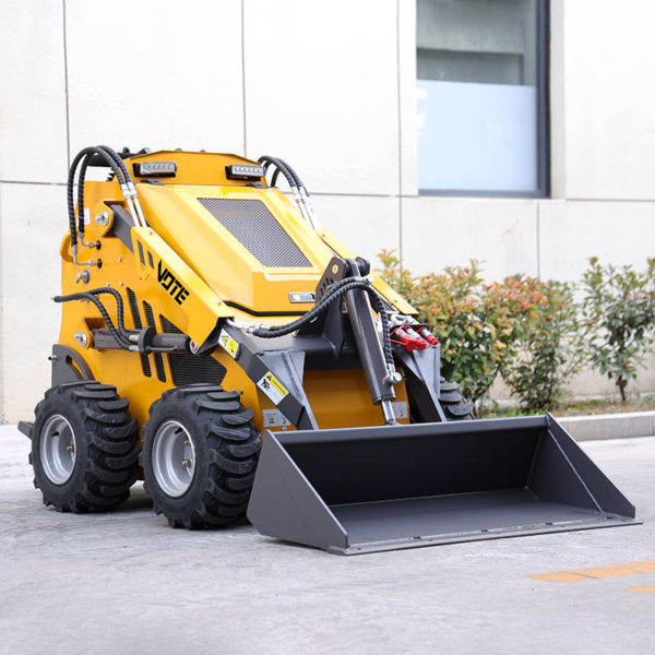 Free Shipping EPA Engine Mini Skid Steer Wheel Loader Cheap Skid Steer Diesel Loaders Recruit Agent Mini Loader