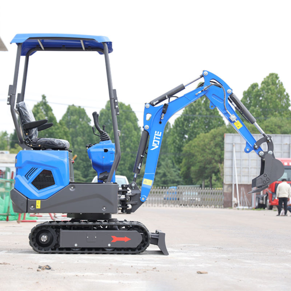 Free Shipping EPA/Euro 5 Chinese Mini Excavator 1 Ton 2 Ton Small Excavation Machine Mini Crawler Digger with Attachment