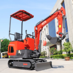 Free Shipping! ! ! EPA/Euro 5 Chinese Mini Excavator 2ton 1ton 1.5 Ton Excavator Cabin Mini Digger for Sale