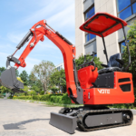 Free Shipping Farm Mini Excavator Micro New Crawler Digger Excavator Mini Hydraulic 1 Ton 2 Ton Compact Excavator