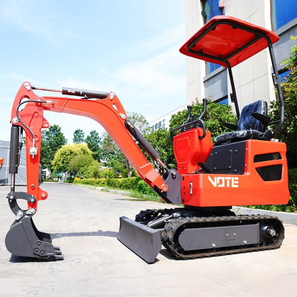 Free Shipping Farm Mini Excavator Micro New Crawler Digger Excavator Mini Hydraulic 1 Ton 2 Ton Compact Excavator