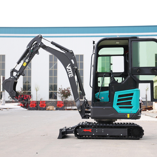 Free Shipping Home Mini Excavator 1 Ton 2 Ton CE EPA Engine Crawler Excavator Digger Multifunctional Small Excavator Mini