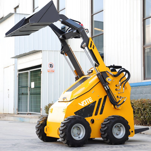 Free Shipping Mini Crawler Skid Steer Loaders Wheel Loader Earth Moving Machine with Small Track Loader Attachments