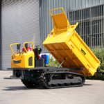 Free Shipping Mini Dump Truck After Sales Guarantee Small Crawler Crawler Truck for Sale Dumper Mini Dump Truck 500kg Factory