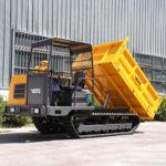 Free Shipping Mini Dump Truck After Sales Guarantee Small Crawler Crawler Truck for Sale Dumper Mini Dump Truck 500kg Factory