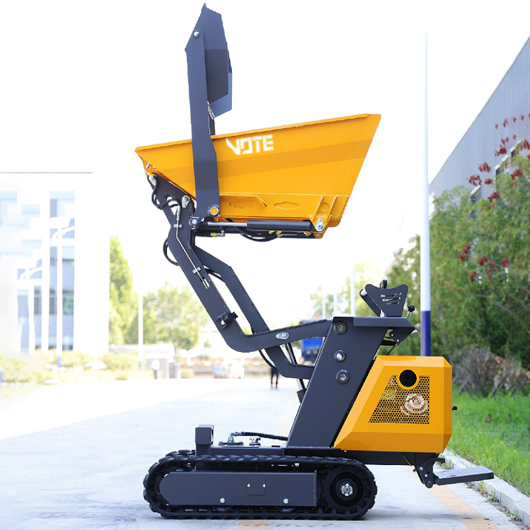 Free Shipping Mini Dumper Europe Farm Garden Use Mini Crawler Dumper High Efficiency Tracked Dumper 500kg 800kg