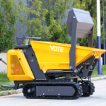 Free Shipping Mini Dumper Garden Use Mini Crawler Dumper High Efficiency Mini Transporter Dump Truck for Construction