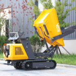 Free Shipping Mini Dumper Garden Use Mini Crawler Dumper High Efficiency Mini Transporter Dump Truck for Construction