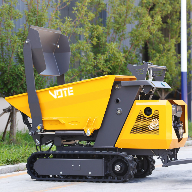 Free Shipping Mini Dumper Truck Crawler Small Hydraulic Agricultural Dump Transporter Truck Mini Dumper 500kg 800kg for Sale