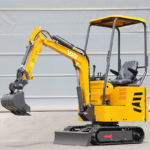 Free Shipping Mini Excavator 1 0.8 Ton Hydraulic Small Compact Excavator New Bagger for Sale