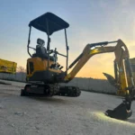 Free Shipping Mini Excavator 1 Ton 2 Ton Hydraulic Excavators with CE Euro 5