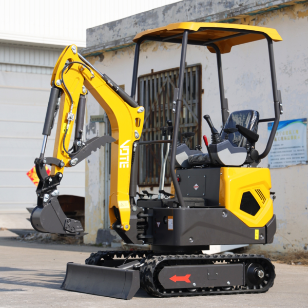 Free Shipping Mini Excavator 1 Ton New Crawler Excavator Customizable Small Digger Minibagger Free Sales 1.2 Ton Mini Excavator