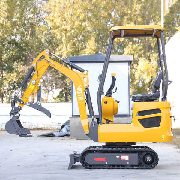 Free Shipping Mini Excavator 1.2 Ton EPA Euro 5 Engine Crawler Digger Farm Home Chinese Machine Mini Excavator