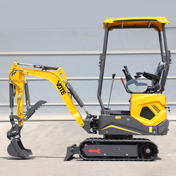 Free Shipping Mini Excavator 1.2ton 1.5ton CE EPA Euro5 Farm Pasture Garden Multifunctional New Small Crawler Digger