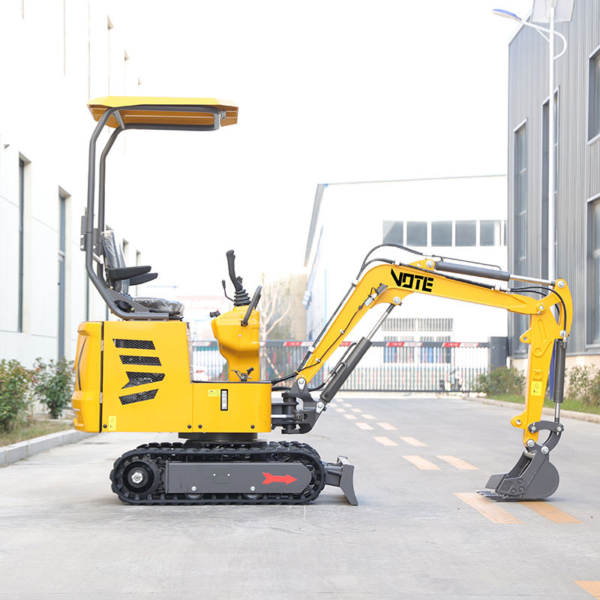 Free Shipping Mini Excavator 1ton 2ton EPA Engine Digger Multifunctional Compact Excavator with Side Swing