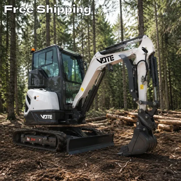 Free Shipping Mini Excavator 3 Ton Excavator Small Digger Excavator with CE/Euro 5 Wholesale Price
