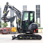 Free Shipping Mini Excavator 3.5 Ton Machine Excavator EPA Farm New Crawler Digger Engine Small Excavators