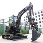 Free Shipping Mini Excavator 3.5 Ton Machine Excavator EPA Farm New Crawler Digger Engine Small Excavators