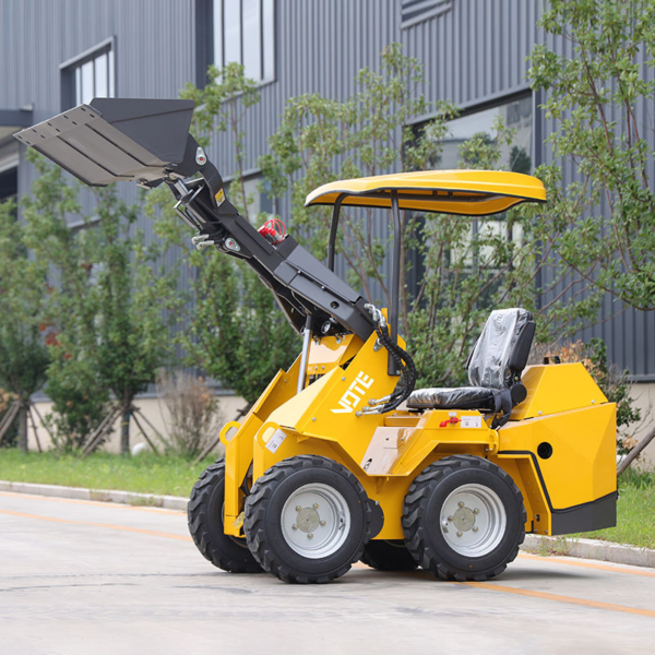 Free Shipping Mini Skid Steer Loader EPA Engine Wheels Loader Track Bucket Attachments Mini Skid Steer Loader