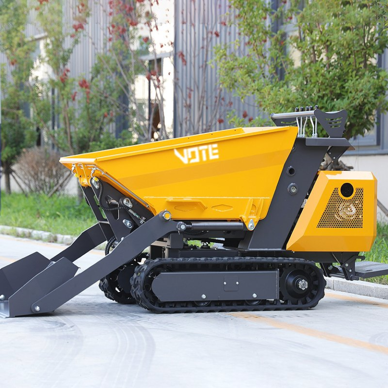 Free Shipping Multifunctional Mini Dumper 800kg Hydraulic Mini Crawler Transporter Fast Delivery Small Tracked Dumper