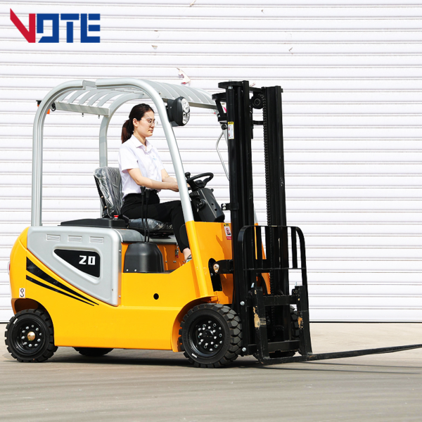 Free Shipping New Energy Electric Forklift Small 3 Ton Hydraulic Fully Electric Forklift 3000kg for Sale