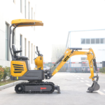 Free Shipping New Small 2 Ton Mini Crawler Diesel Excavator Gasoline Electric Mini Excavator with Euro V EPA for Farm