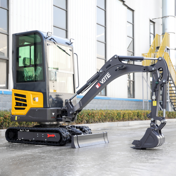 Free Shipping New Small 2 Ton Mini Crawler Diesel Excavator Gasoline Electric Mini Excavator with Euro V EPA for Farm