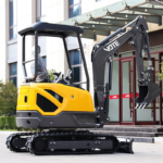 Free Shipping on EPA/CE Mini Excavator 1 Ton to 2.5 Ton Mini Digger Bagger Hydraulic Pump Garden Farming New Mini Excavators