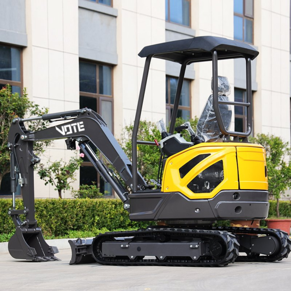 Free Shipping on EPA/CE Mini Excavator 1 Ton to 2.5 Ton Mini Digger Bagger Hydraulic Pump Garden Farming New Mini Excavators