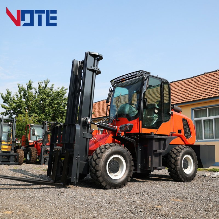 Free Shipping Rough Terrain Forklift Manufacturers in China off-Road Forklift Truck 4WD Forklift off Road