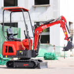 Free Shipping Wholesale Mini Home Excavator 1 Ton Earth-Moving Machinery Engine Excavator Multifunctional Mini Escavatore