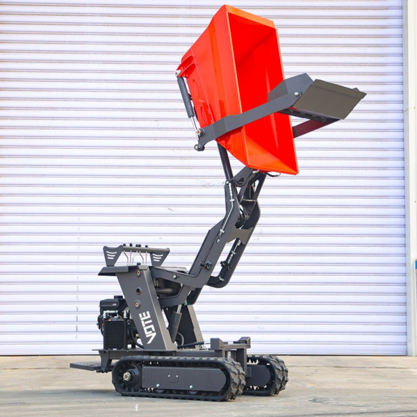 Garden Track Dumper Small Crawler Dump 500kg 800kg 1000kg Mini Dumper