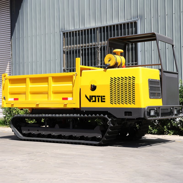 Garden Vote Electric Farm Tractor 1 Ton Mini Crawler Transporter