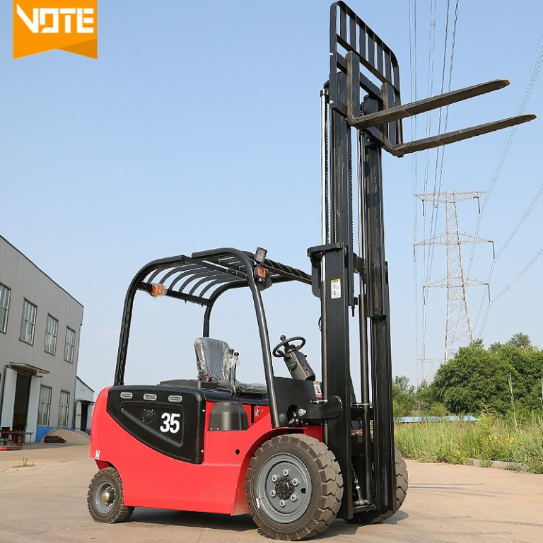 Good Quality Forklift 1.5ton 5ton Electric Battery Forklift Price with 3.5m Height